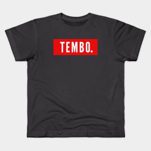 Red TEMBO logo Kids T-Shirt